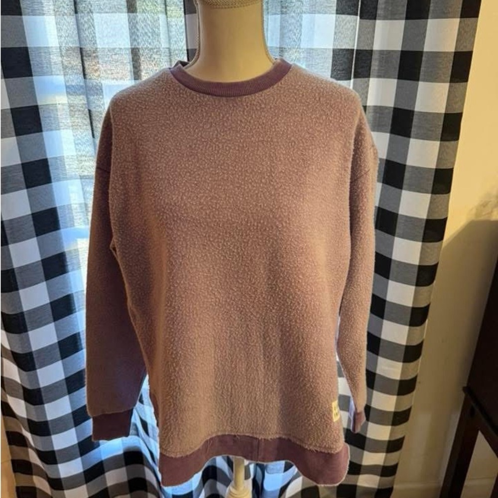 Southern Fried Cotton Lavender Crew Neck Sweater